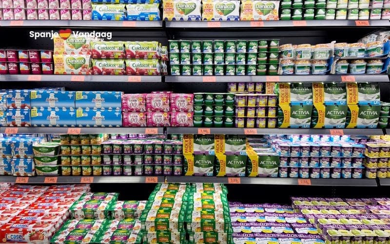 Lagere btw op yoghurt vanaf 2025 in Spanje