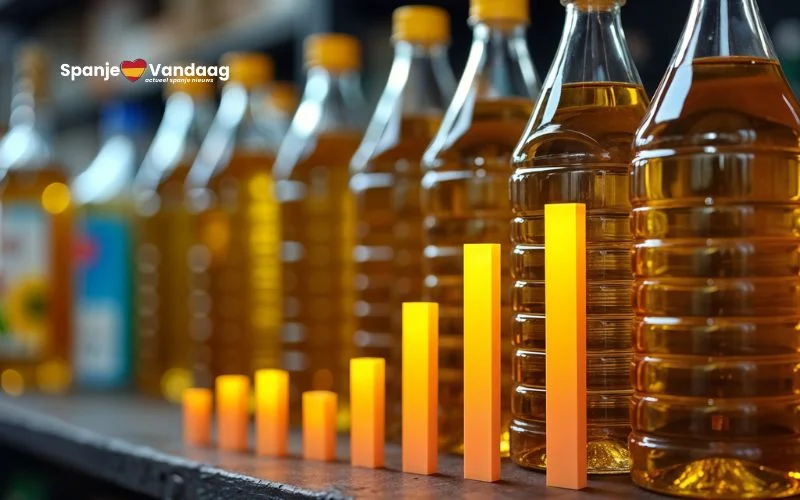Waarom de prijs van zonnebloemolie in Spanje plotseling stijgt
