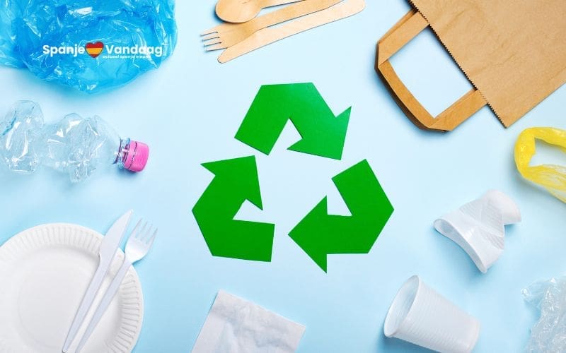 Vanaf januari 2025 nieuwe afvallabels op verpakkingen in Spanje