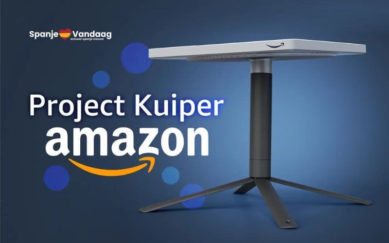 Amazon Kuiper bereidt zich voor op internet via satelliet in Spanje