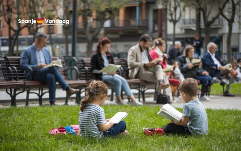 Voor het eerst lezen bijna zeven op de tien Spanjaarden in hun vrije tijd