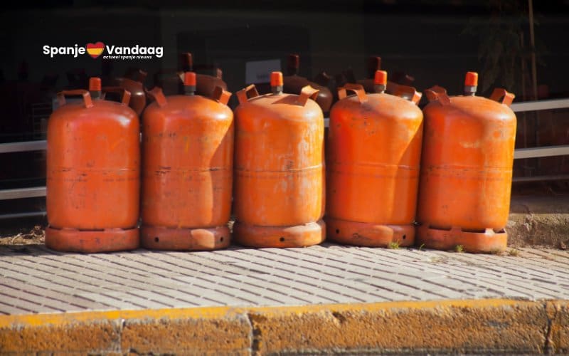 Prijzen oranje butaangasflessen voor het eerst omhoog in 2025 in Spanje
