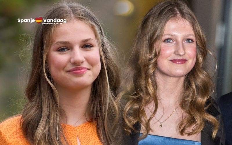 Nederlandse prinses Emma lijkt sprekend op kroonprinses Leonor van Spanje