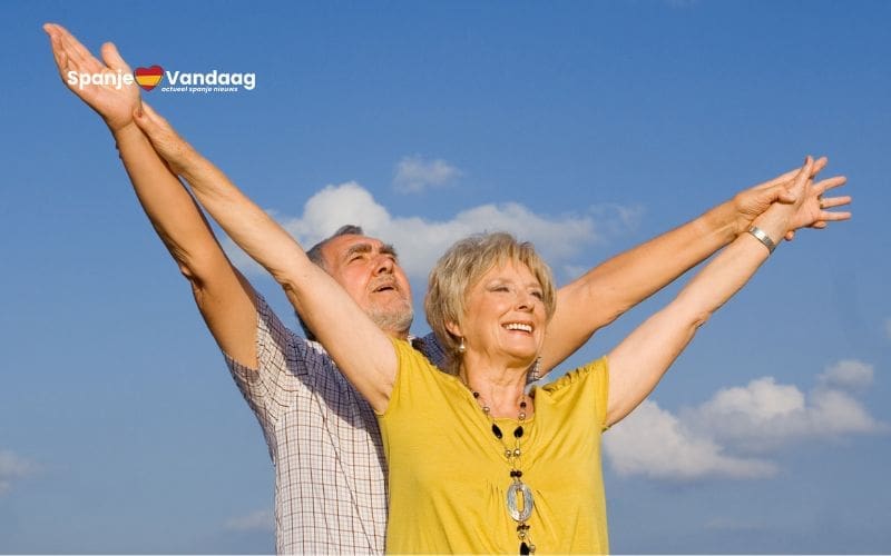 Ouderen in Spanje leven langer samen