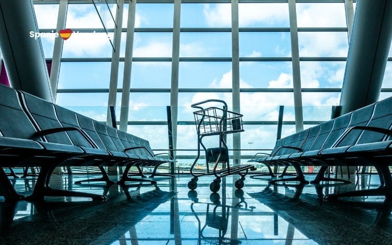 Veel Spaanse regionale luchthavens blijven grotendeels leeg