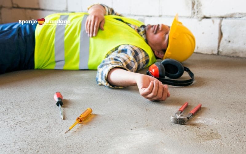 Stijging van arbeidsongevallen in Spanje met 796 dodelijke slachtoffers in 2024