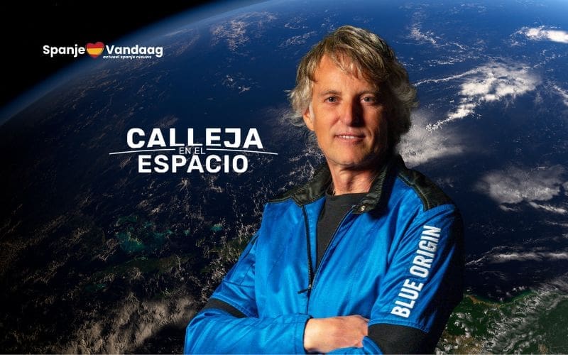 Spaanse avonturier en tv-presentator Jesús Calleja klaar voor ruimtereis met Blue Origin
