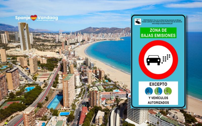 Benidorm lanceert online platform voor toegang tot lage-emissiezone