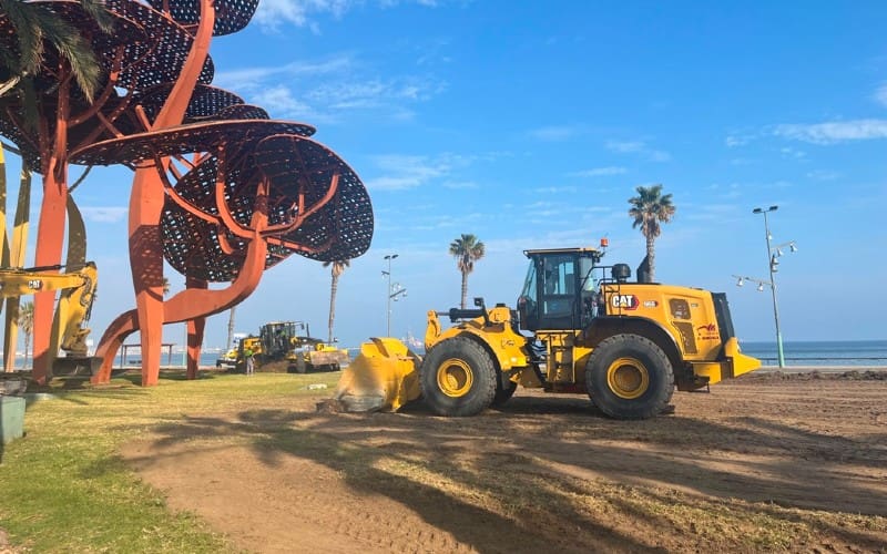Complete herinrichting van de boulevard van La Pineda aan de Costa Dorada gestart