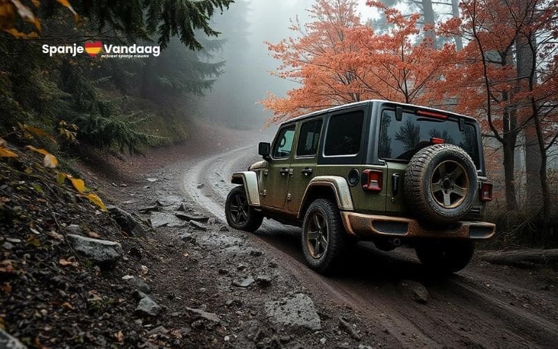 Hoge boetes voor rijden op onverharde wegen in Spanje