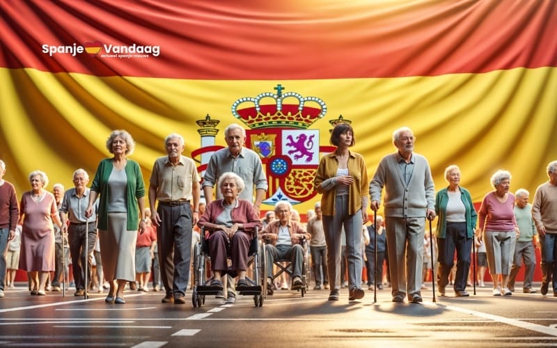Gemiddeld ouderdomspensioen in Spanje in februari (2025) voor het eerst boven de 1500 euro per maand