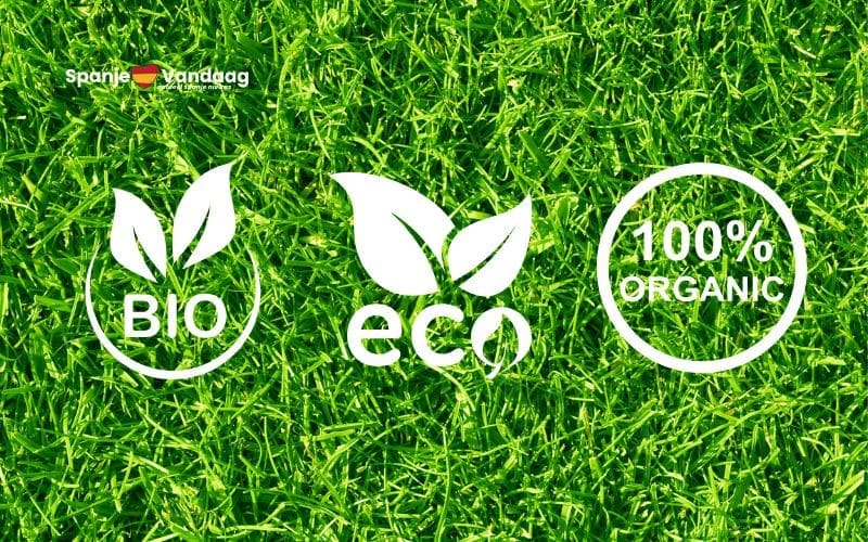 Wat betekenen de labels bio, organisch en eco op voedingsmiddelen in Spanje?