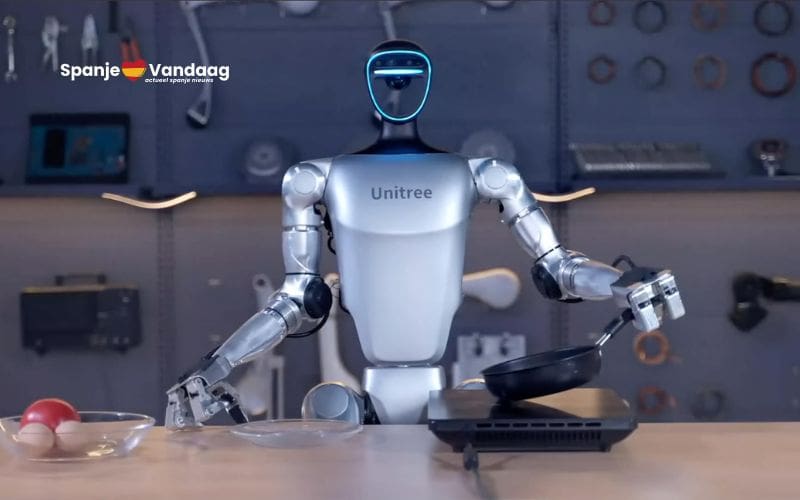 Unitree G1 is de eerste humanoïde robot aan het werk in Spanje