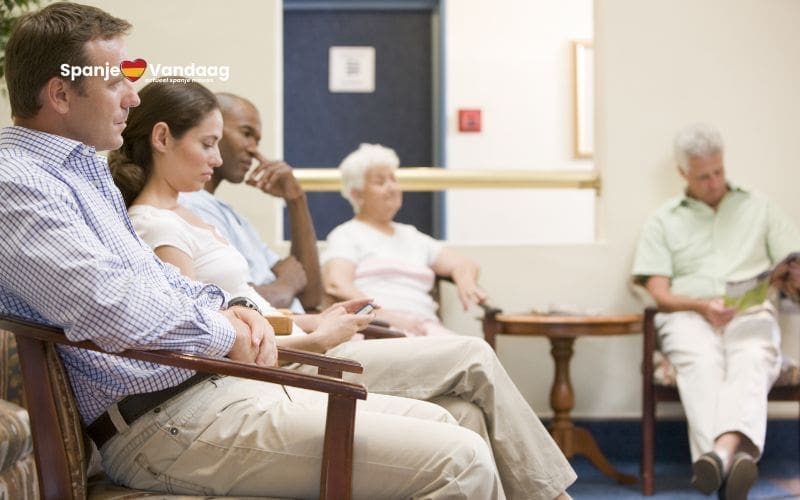 Wachttijden op spoedeisende hulp in openbare ziekenhuizen in Spanje hoger