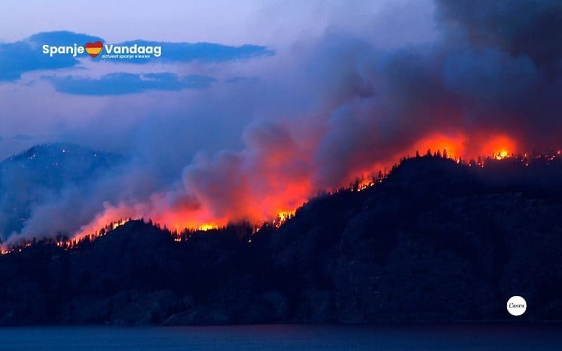 Twintigtal bosbranden in Asturië en Cantabrië leiden tot activering van noodfase