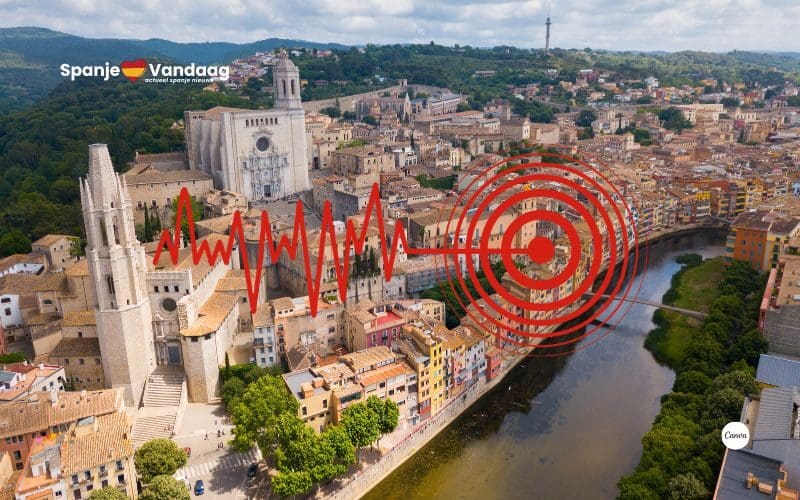 Bijna 400 kleine aardbevingen in een jaar in de provincie Girona