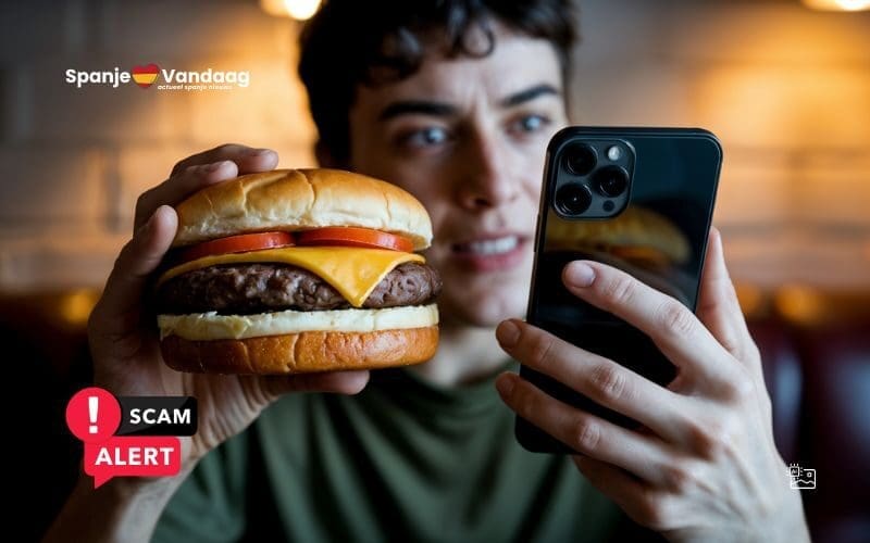 Nieuwe ‘hamburgerfraude’ duikt op in Spanje met een tiener als eerste slachtoffer