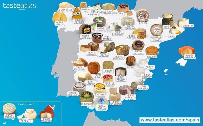 Spanje viert Wereld Kaasdag met een smakelijk overzicht van populaire kazen