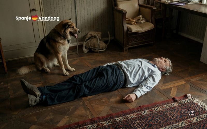 Man overlijdt alleen thuis in Madrid en wordt gedeeltelijk opgegeten door zijn hond