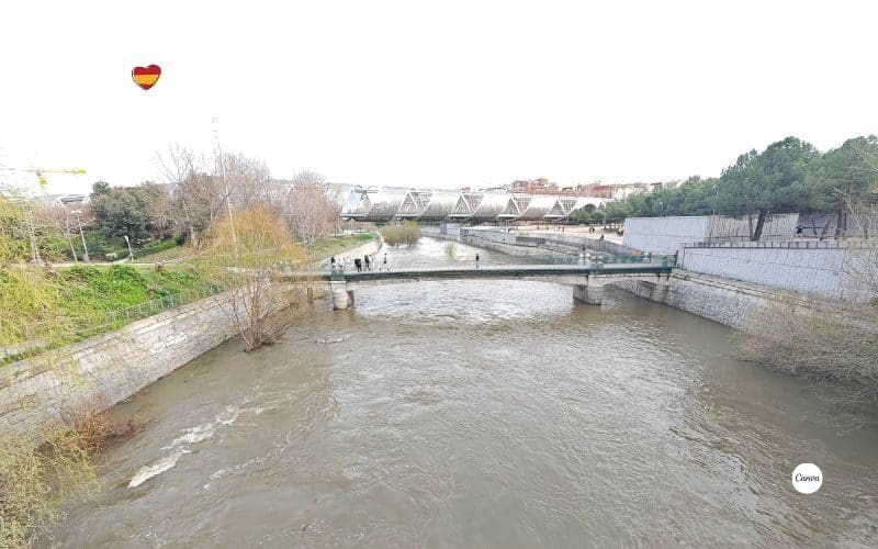 Hoofdstad van Spanje in hoogste staat van paraatheid vanwege overvolle Manzanares-rivier