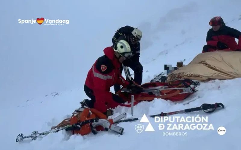 Dodelijk bergdrama op Spaanse berg waar een sneeuwstorm het leven eist van drie oudere klimmers