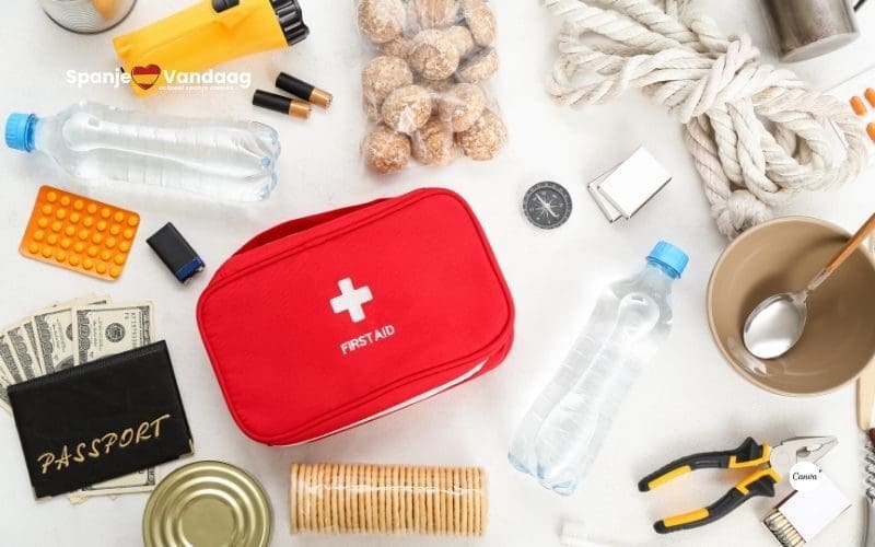 De EU raadt aan om een noodpakket samen te stellen voor 72 uur zelfredzaamheid, ook tijdens vakantie in Spanje?