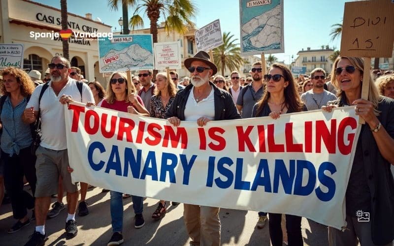 Britse toeristen maken zich zorgen over protesten in Spanje