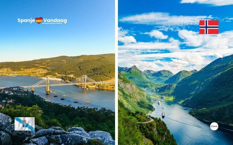 Ontdek de Rías van Galicië die vergeleken worden met de fjorden in Noorwegen