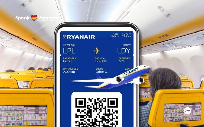 Ryanair stelt verplichte digitale instapkaarten voor alle en Spanje vluchten uit tot winter 2025