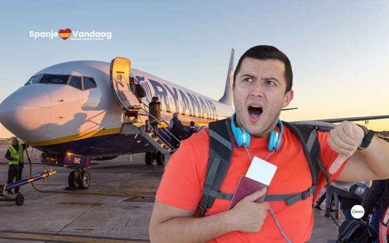 Ryanair spreekt verwarrende nieuwe 100 euro toeslag voor laatkomers tegen