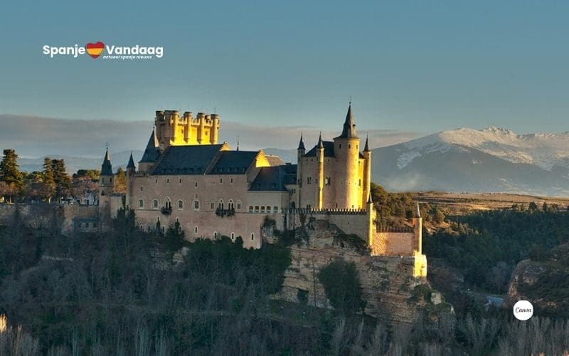 Het échte kasteel van Sneeuwwitje staat gewoon in Segovia