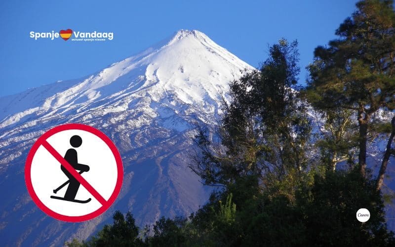 Waarom je niet kunt skiën op de hoogste berg van Spanje
