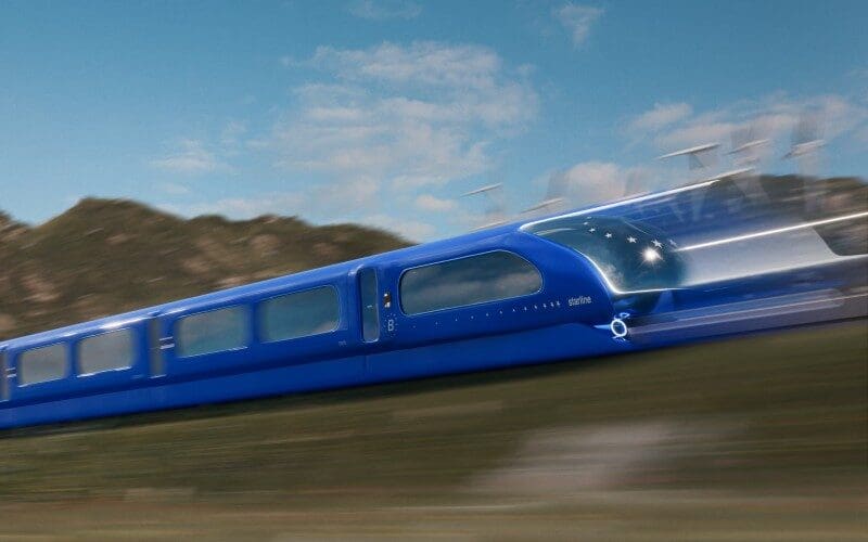 Spanje in 2040 met Noord-Europa verbonden door een hogesnelheidsnetwerk via het Starline-project