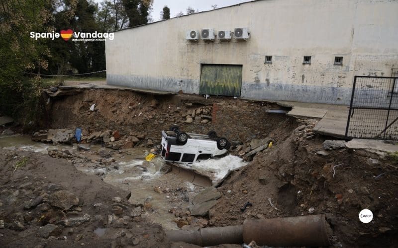 Regenval veroorzaakt overstromingen, evacuaties, vermisten en tornado’s in Andalusië