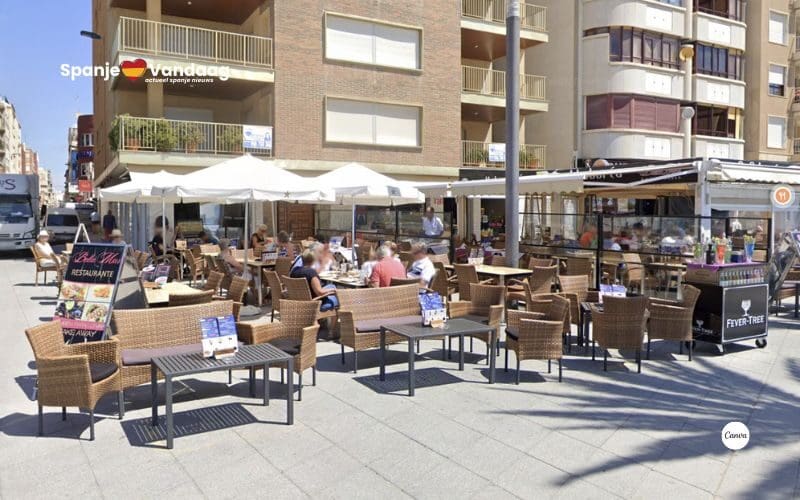 Gemeente Torrevieja beperkt terrasruimte met nieuwe regels voor tafels en stoelen