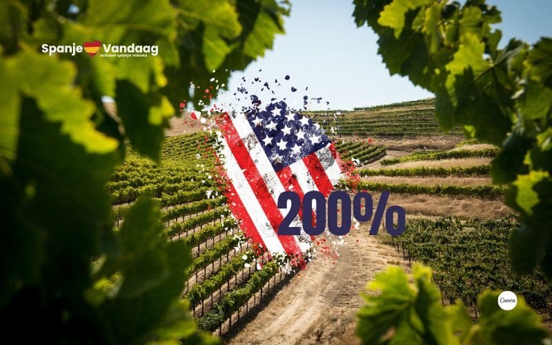 Vier Spaanse provincies zwaarst getroffen door Amerikaanse wijnheffingen