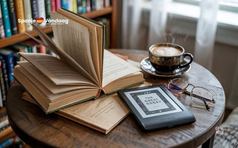 Steeds meer Spanjaarden lezen door digitale technologie