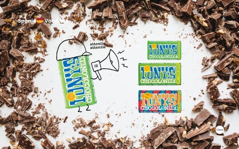 Spaanse voedselwaarschuwing vanwege aanwezigheid van steentjes in Tony’s Chocolonely uit België