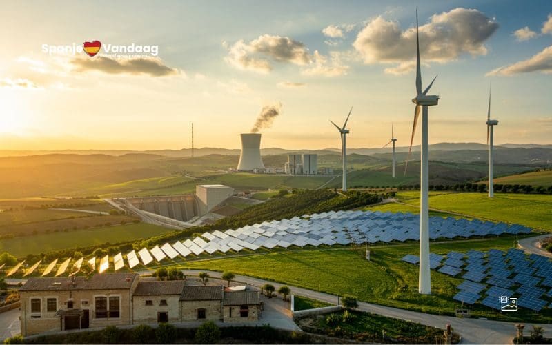 Spanje draait voor het eerst volledig op hernieuwbare energiebronnen