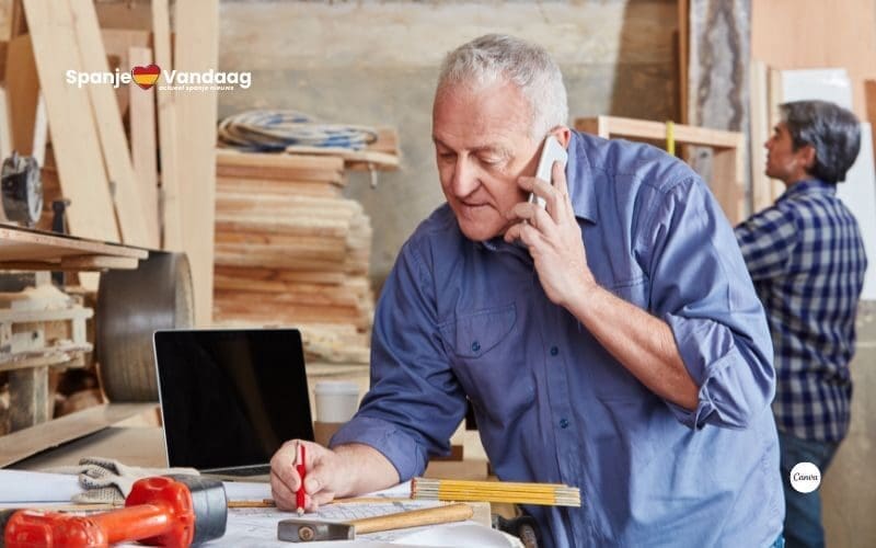 Aantal gepensioneerde zelfstandigen in Spanje bereikt voor het eerst 2 miljoen