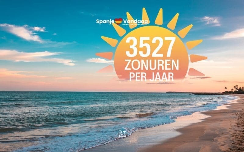 Huelva is de provincie met de meeste zonuren van het Spaanse vasteland