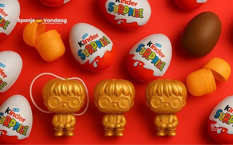 Meisje op Gran Canaria vindt drie zeldzame gouden Harry Potter-Funkos in Kinder-eieren