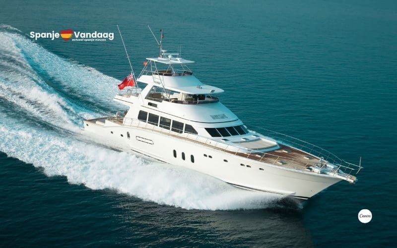 Wat kost het om een luxe jacht te huren om langs de Spaanse kust te varen?