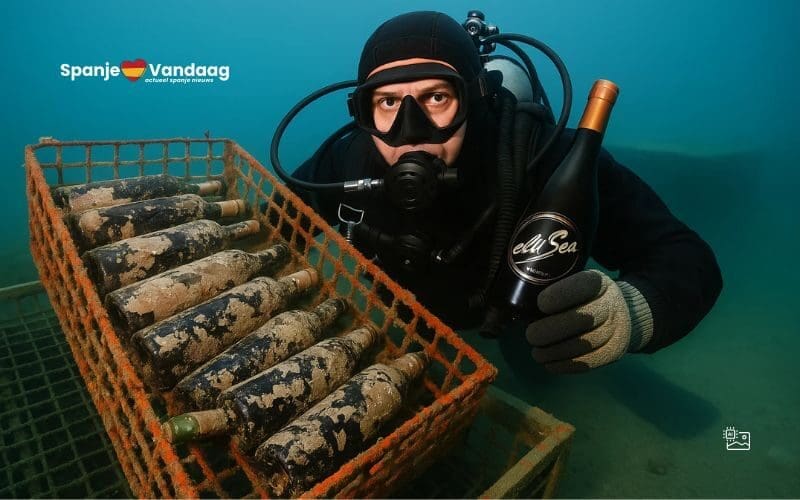 Spaanse onderwaterwijn als luxe trend langs de kust