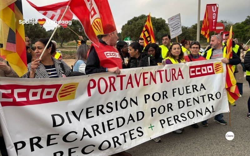 PortAventura pretpark medewerkers kondigen nieuwe stakingen aan voor 1 en 2 mei