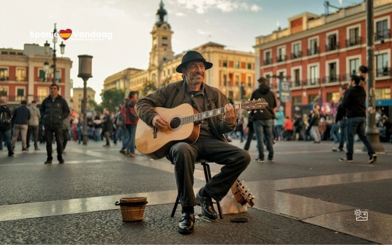 180 straatmuzikanten minder in Madrid door minder vergunningen