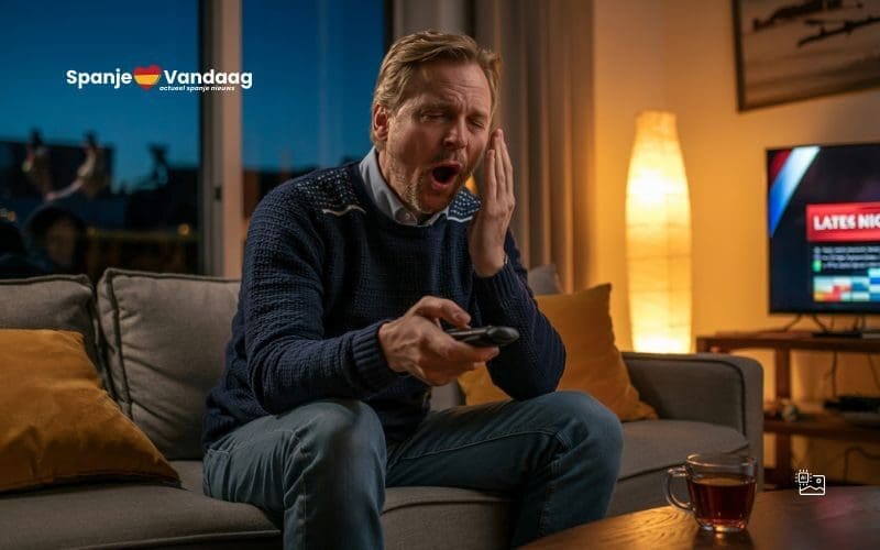 Spaanse televisiekijkers worstelen met late uitzendtijden van populaire programma’s