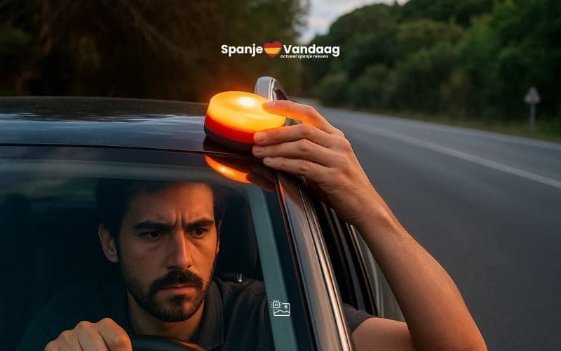 Nieuwe in Spanje verplichte V-16 waarschuwingslamp blijkt niet geschikt voor alle voertuigen