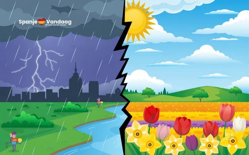 Zon in Nederland en België betekent storm in Spanje: ontdek de waarheid achter deze mythe?
