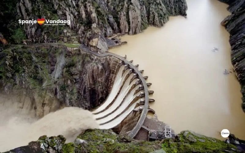 Waterkrachtcentrales tijdelijk grootste stroomleverancier van Spanje door overvloedige regenval